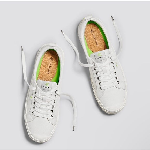 NIB Cariuma OCA Low Off-White Canvas Sneaker - Picture 6 of 16